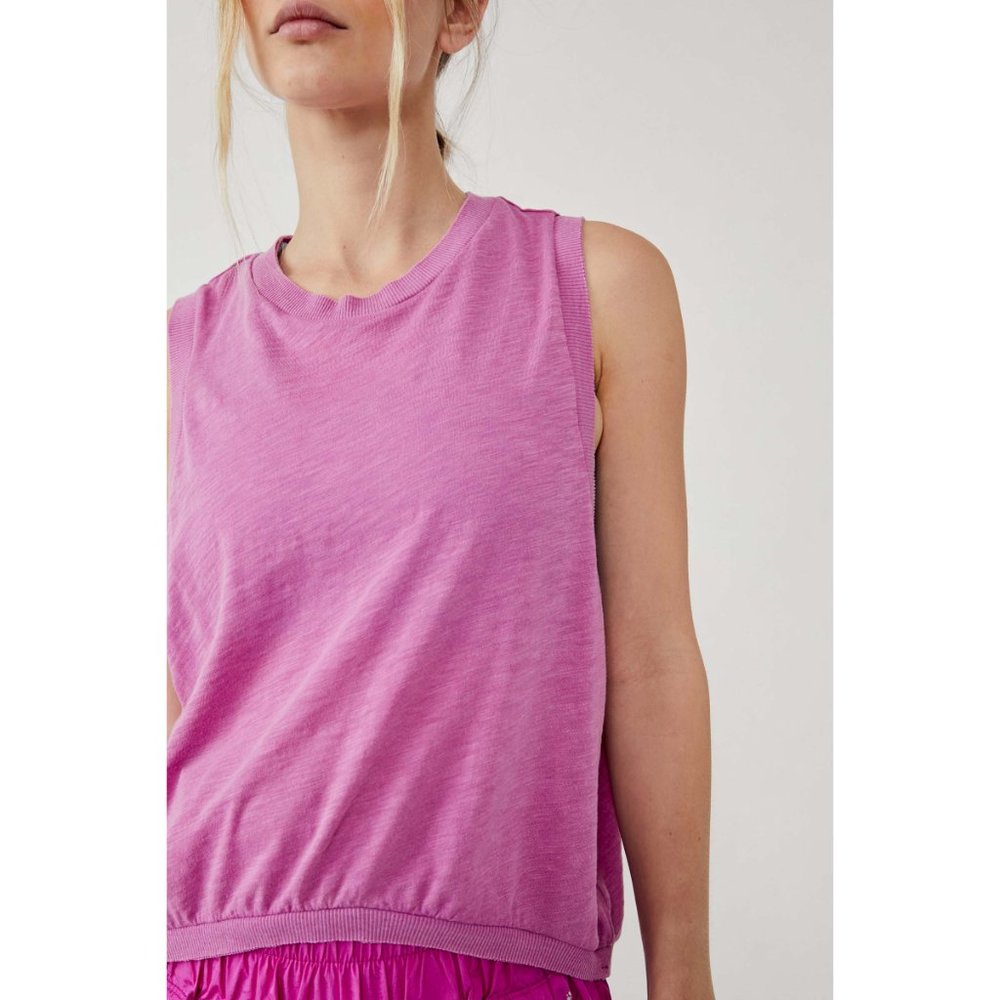đLAST CHANCEđ NWT FP Movement Love Tank / Magenta Disco - Picture 4 of 6